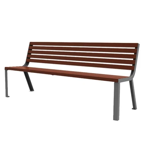 Banc Optima bois carrelets