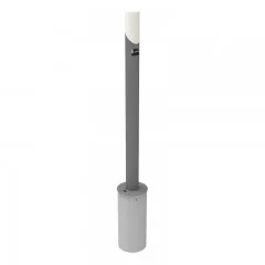 Mégotier avec cuve enterrée