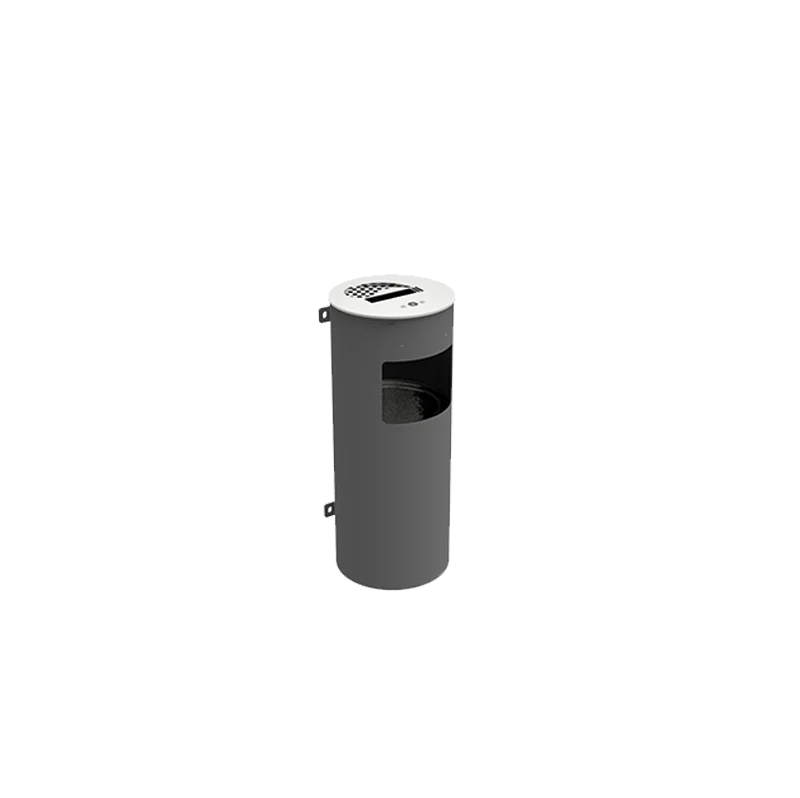 Cendrier corbeille mural