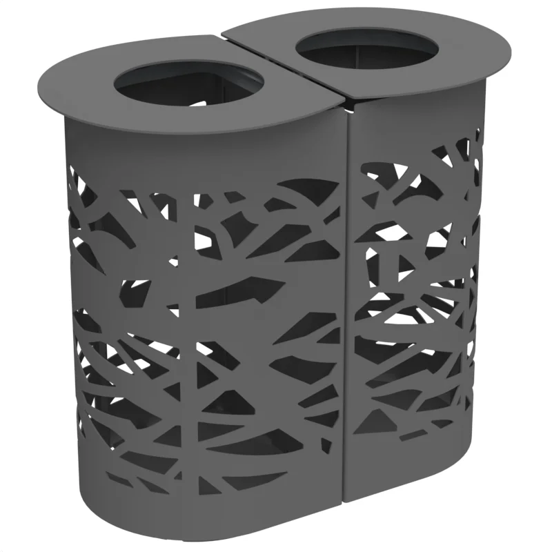 Corbeille Graphique bi-flux