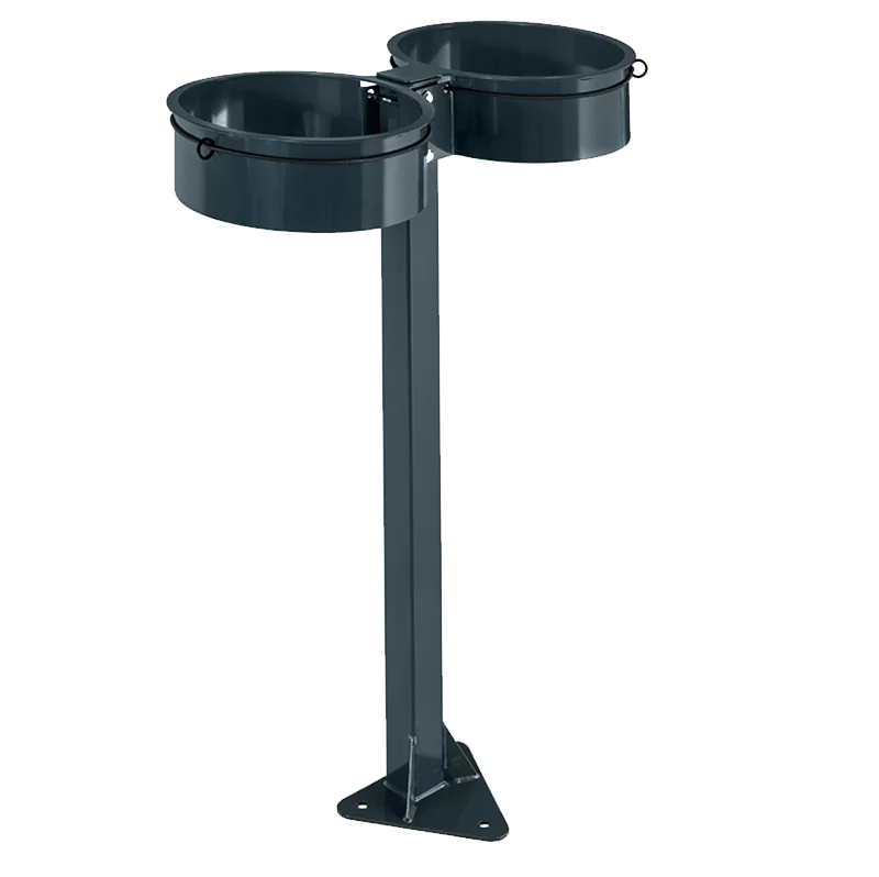 Porte-sac Contemporain bi-flux