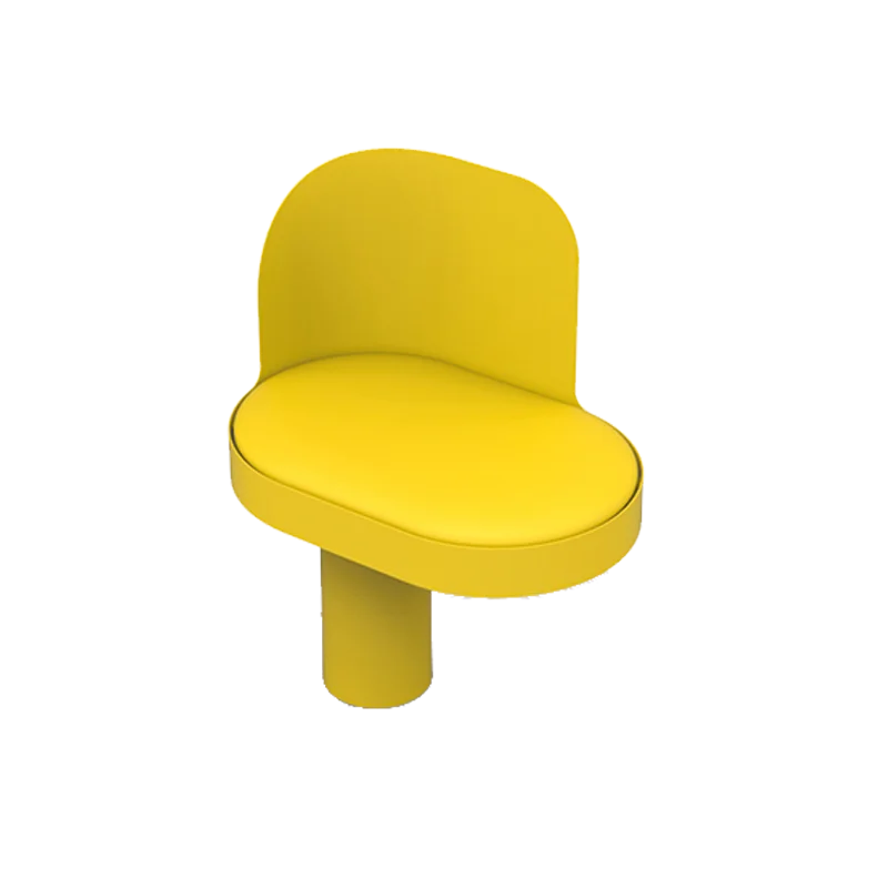 Assise avec dossier verso