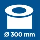Ø300mm