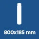 H800x L185 mm