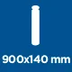 H900x L140 mm