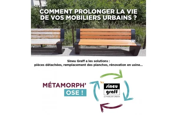 Sineu Graff : Mobilier urbain éco-responsable et conforme à la loi AGEC pour un avenir durable Sineu Graff : Mobilier urbain éco-responsable et conforme à la loi AGEC pour un avenir durable
