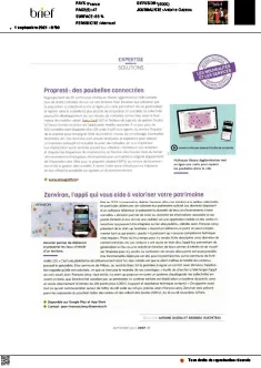 Propreté : des poubelles connectées