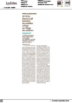 SJO 2024 : Sineu Graff fournira du mobilier urbain au village des athlètes